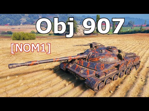 World of Tanks Object 907 - 5 Kills 10,1K Damage