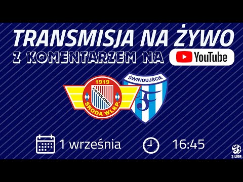Polonia Środa - Flota Świnoujście LIVE! 1.09.2023, g. 16:45
