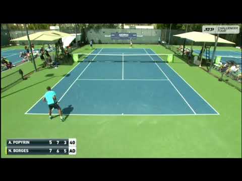 Nuno Borges d. Alexei Popyrin - QF ATP Challenger 175 Phoenix