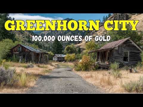 A town of 28 souls -- Greenhorn Oregon's forgotten gold rush