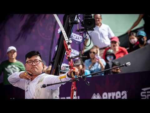 WATCHOUT:KIM WOOJIN VS MARCUS‼️ RECURVE 🥇 FIGHT‼️ KOREA 🇰🇷 VS BRAZIL🇧🇷