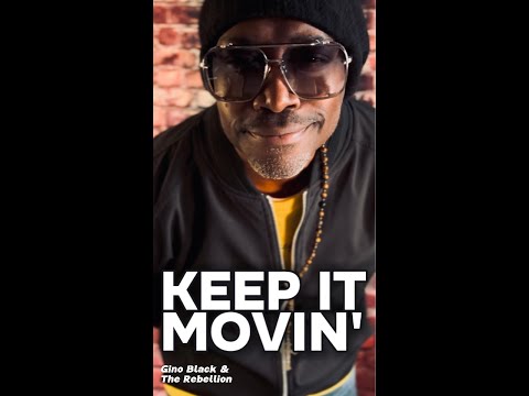 Gino Black's EXPLOSIVE KEEP IT MOVIN' Lyric Visualizer!