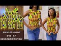 HOW TO Cut And Sew A Princess Dart Bustier BEGINNER FRIENDLY