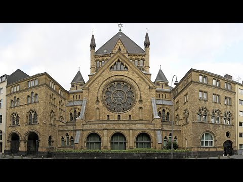 Great Synagogue of Cologne (Köln) Roonstrasse .