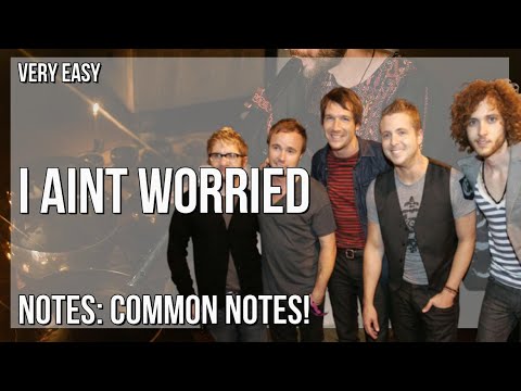 How to play I Ain’t Worried by OneRepublic on Tin Whistle (Tutorial)