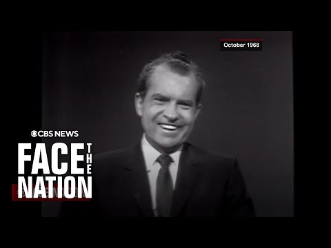 From the Archives: President Richard Nixon on "Face the Nation" in 1968