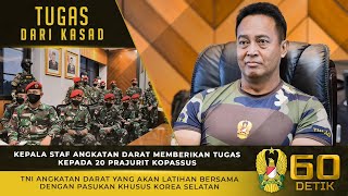 Download lagu Kasad Berikan Tugas 20 Prajurit Kopassus yang Akan Latihan Bersama dengan Pasukan Khusus Korsel⁣ mp3