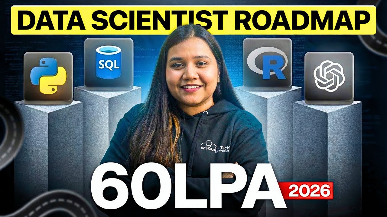 Data Science Roadmap 2026 | How to Become Top Data Scientist