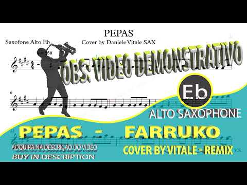 PEPAS - Farruko - Saxofone Alto Eb
