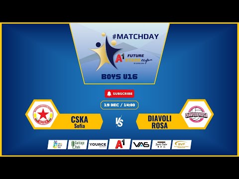 CSKA-Diavoli Rosa  A1 Future Stars Cup Boys U16, 19.12.2025, 2:00 PM, Court 2