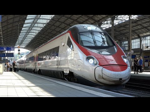 EC 52 nach Basel - Frankfurt am Main , Astoro ETR 610 in Olten