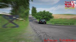 preview picture of video 'Skoda Fabia WRC Onboard Teszt Kisterenye [rFactor]'