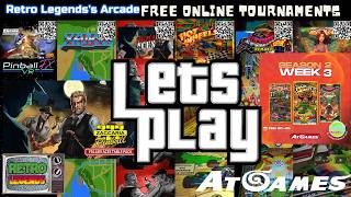 AtGames Pinball - Star Wars - Xevious Arcade Game -  Fallen Aces Zaccaria  - This weeks games!