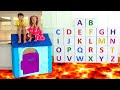 ABC Learn English Alphabet with Diana and Roma