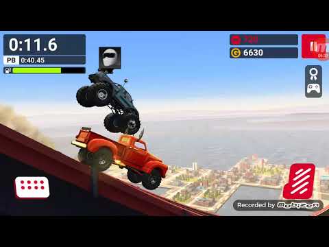 The joyrider glitches in the desert rush MMX HILL DASH