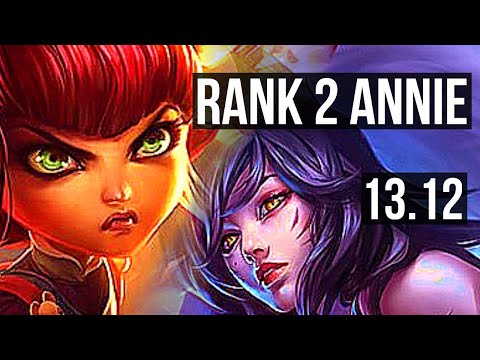 ANNIE vs AHRI (MID) | Rank 2 Annie, 3/1/11 | NA Challenger | 13.12