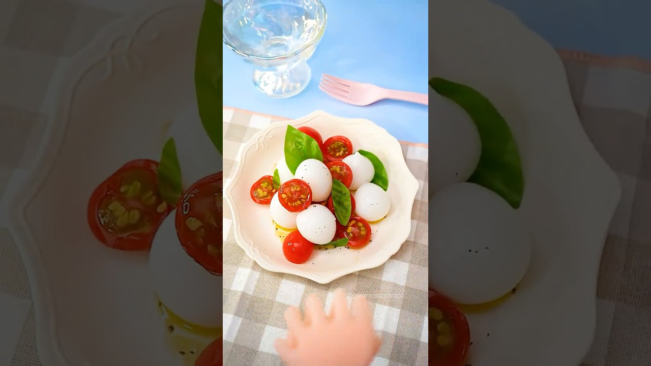 食べられないよっ⚠️偽物カプレーゼ🍅