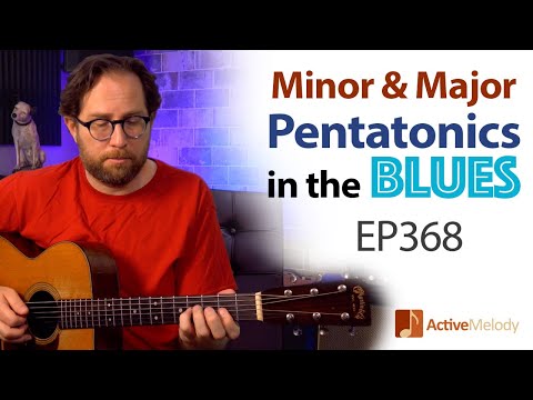 How to use the minor and major pentatonic scales in the blues - Blues Guitar Lesson - EP368