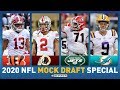2020 NFL MOCK DRAFT Full First Round: Alabama Tua and LSU Burrow in Top 5 | CBS Sports HQ