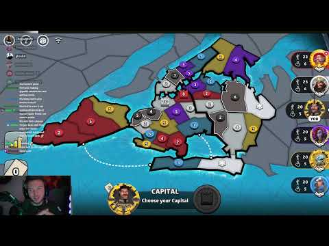 Round 1 of The Risk Legends Tournament