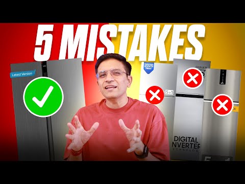Top 5 Mistakes to Avoid When Buying a Refrigerator in India (2025) | Fridge Buying Guide