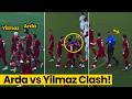 Moment Arda Güler Clashes With Teammate Alpar Yılmaz After Olimpico Attempt In Türkiye Vs Venezue