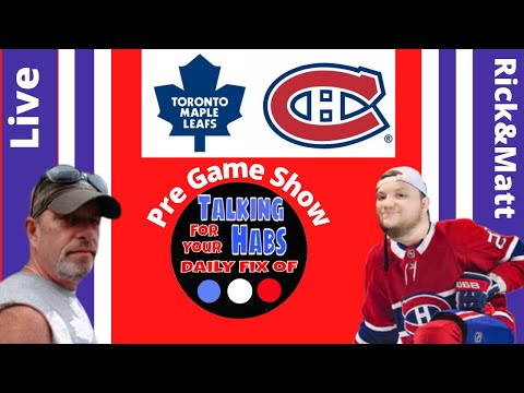 Toronto Maple Leafs@Montreal Canadiens Pre Game Show with Rick&Matt  09/27/21 - Game Preview Live!