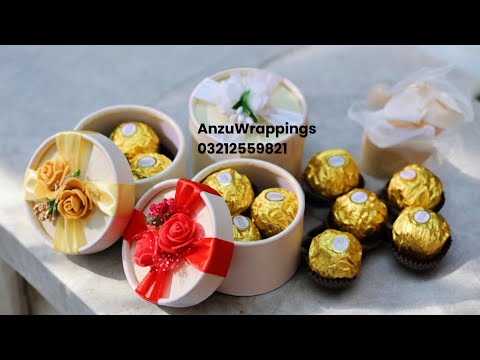 Wedding chocolate boxes Giveaways