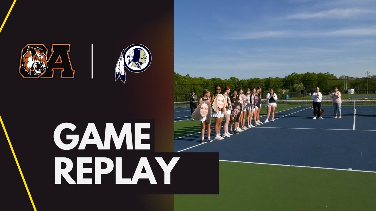 OA Girls Tennis vs Foxboro Senior Night 5/12/25