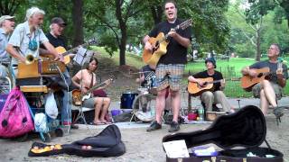 THE MEETLES • Bungalow Bill / While My Guitar • Central Park • 9/4/11