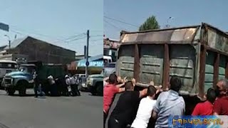 Քաղաքացիները փակել են մայրաքաղաքի փողոցները՝ի աջակցություն Գ.Ծառուկյանի