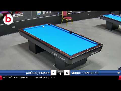 ÇAĞDAŞ ERKAN & MURAT CAN BEDİR Bilardo Maçı - 