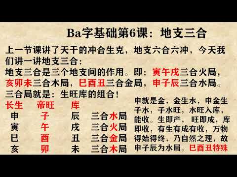 三合 八字