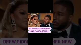#drewsidora singing to Ralph at the #rhoa Reunion was #priceless