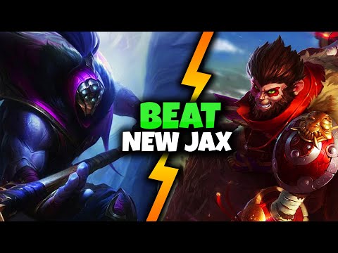 How YOU EASY Beat New Jax with Wukong Top | KingKongLoL