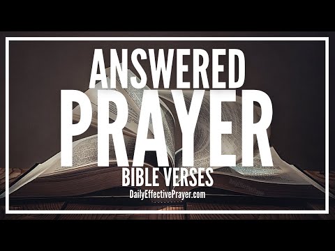 Bible Verses On Answered Prayer | Scriptures For Answered Prayer (Audio Bible) Video