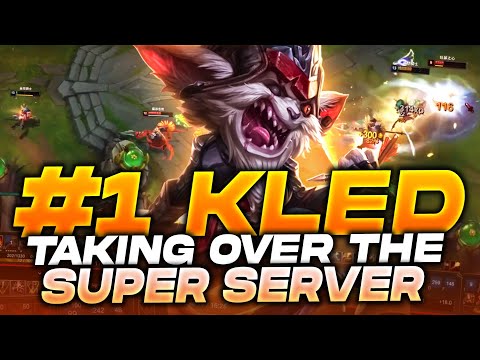 CHAY KLED VS KENNEN - BEST TOWER DIVER ON THE CHINESE SUPER SERVER