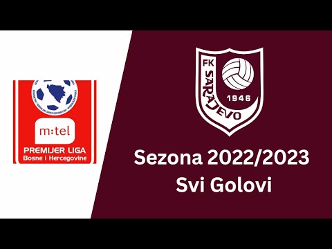 m:tel Premijer Liga BiH: FK Sarajevo / Sezona 2022/2023 - Svi Golovi / All Goals (50.)