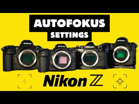 The best autofocus settings for your Nikon Z camera - Z6III Z8 Z7II Zf Z6II Z5 Z6 Z7 Z9