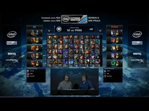 Millenium vs  paiN Gaming   Match 1   Gran Final   IEM Sao Paulo   League of Legends