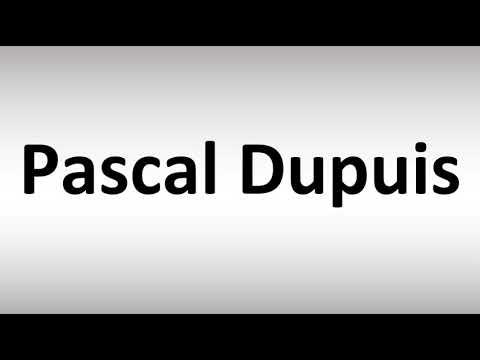 How to Pronounce Pascal Dupuis