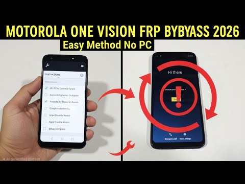 Moto One Vision Google Account Unlock | Android 11 Last Update FRP Fix