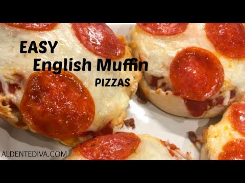 Easy English Muffin Pizzas