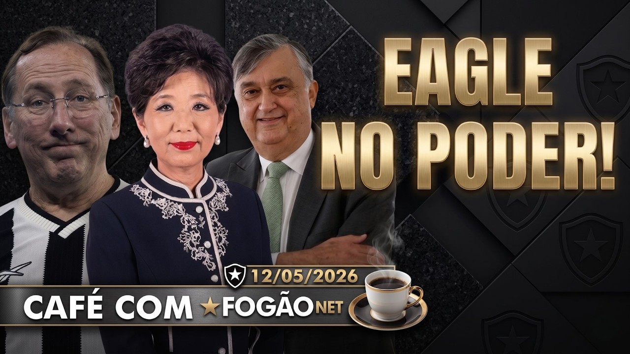 LIVE CAFÉ COM FOGÃONET | Eagle retoma o controle do Botafogo; social e SAF temerosos