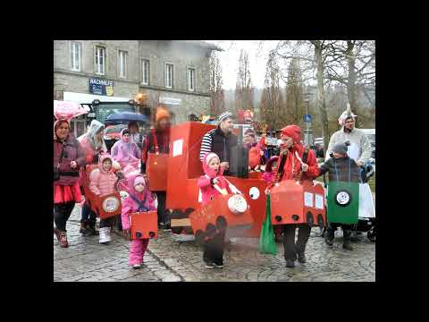 Faschingsumzug in Regen 2023
