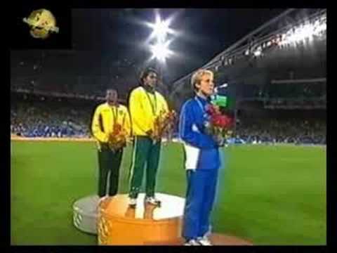 CATHY FREEMAN -CEREMONY- Sydney 2000 OLYMPICS 400m