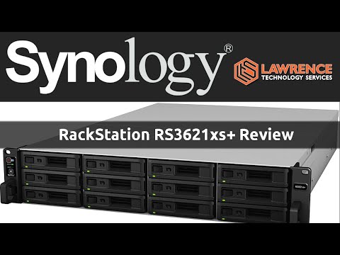 Serveris SYNOLOGY RS3621xs+ 12-bay NAS-RackStation D-1541 8-core 2.1GHz 8GB DDR4 2xUSB 3.2 Gen 4xRJ-45 2x10GbE RJ-45 2xExpansion jungtys video