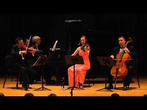 Mozart Piano Quartet in G Minor first mvmt Oct 18 2013