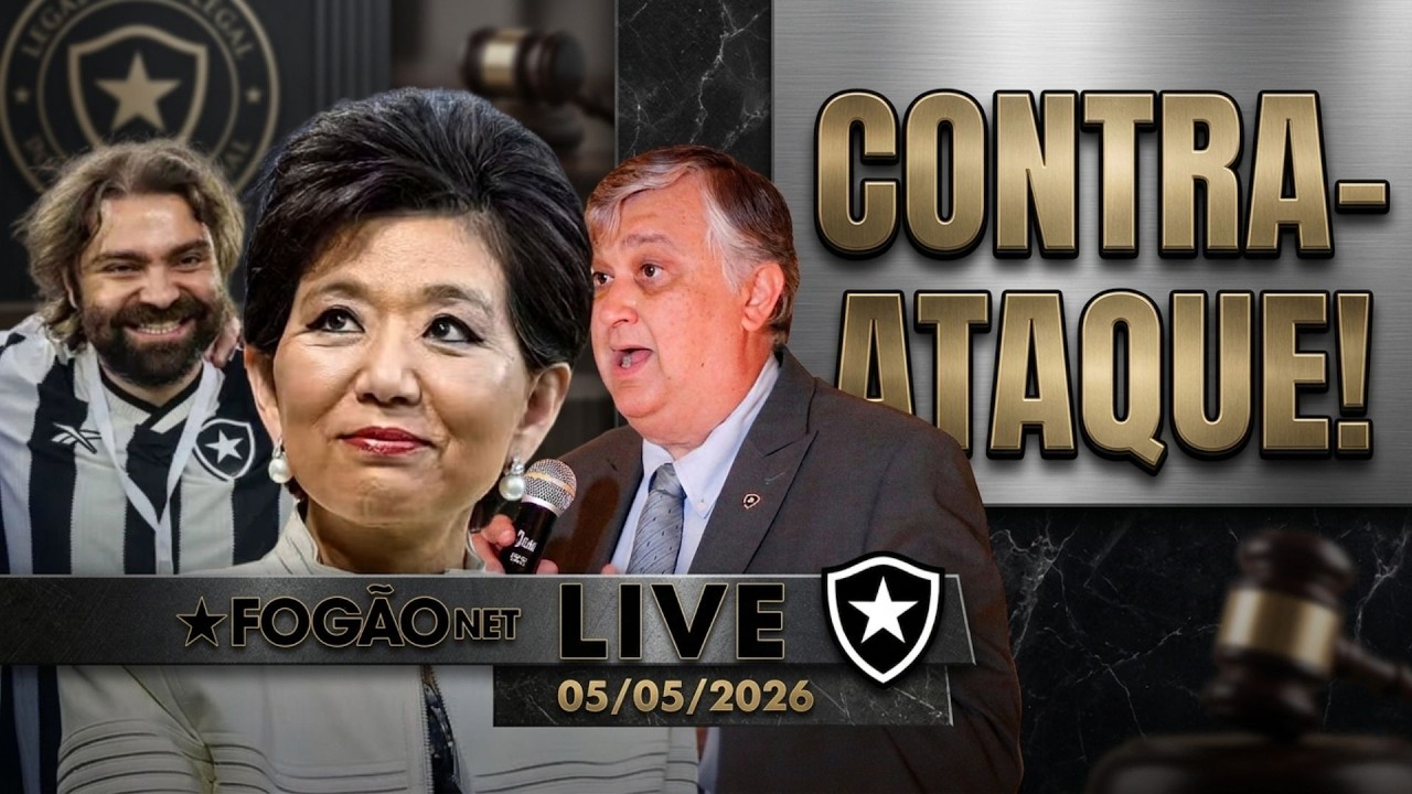 LIVE | GDA formaliza proposta ao Botafogo, Eagle contra-ataca na Justiça e perícia emite parecer sobre a SAF