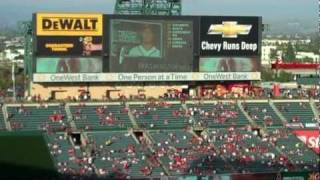 ANGELS STARTING LINEUP AND PICTURES OF THE GAME